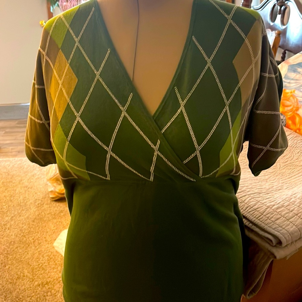 Lane Bryant Fall Argyle Sweater Size  22/24W NWT Women’s Plus•